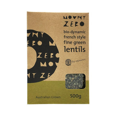 Mount Zero French Style Green Lentils 500g